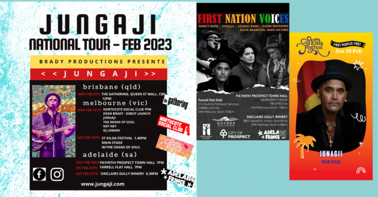 Jungaji – National Tour – Feb 2023